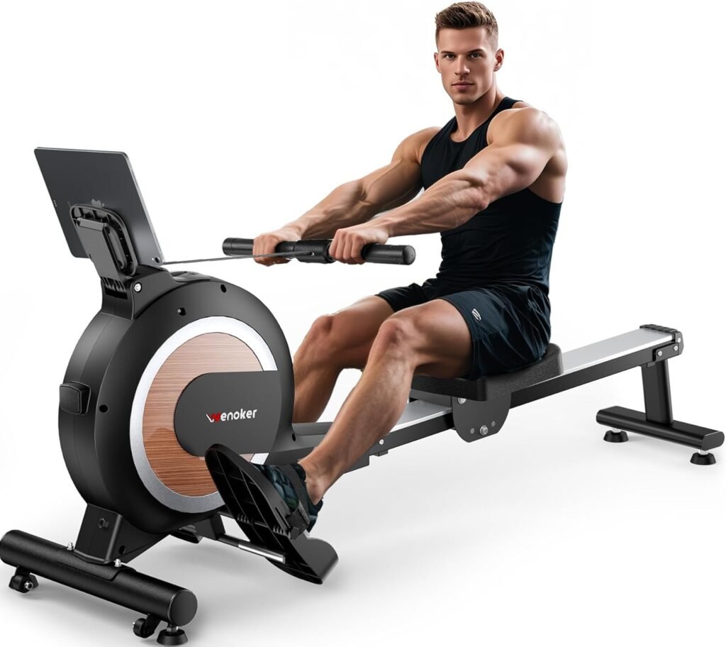 WENOKER Rowing Fitness Training Machine to Burn Fat at Home