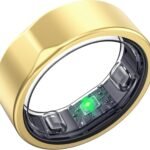 golden color Smart Ring